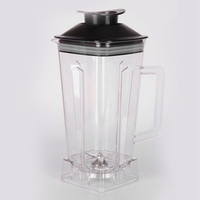 Caraffa Di Ricambio for Frullatore, Compatibile Con SILVER CREST, Ricambio for Frullatore Trasparente Con Capacità Di 2 Litri