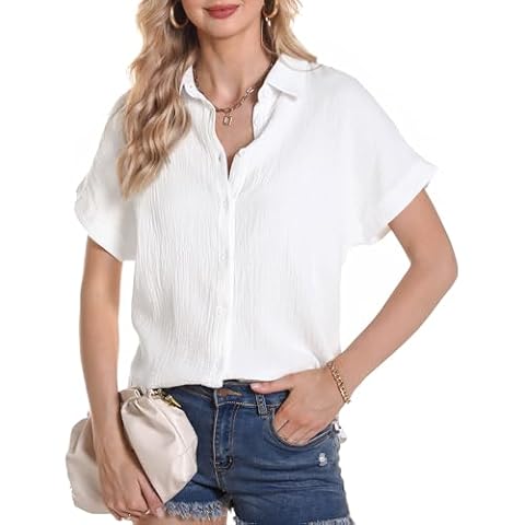 Chemisier Aottori Femme 100% Coton Cover