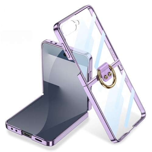 Coque Samsung Galaxy Z Flip7 élégante violette idéale pour vos sorties et selfies sécurisés