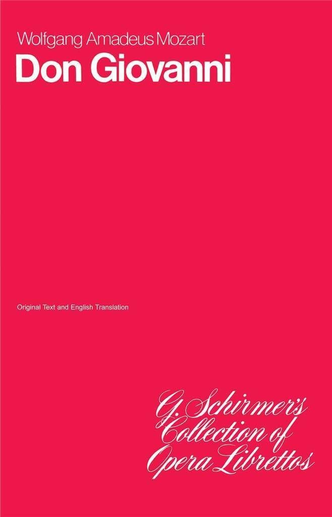 Don Giovanni: Libretto