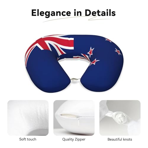 Almohada cuello U espuma viscoelástica para viaje miniatura 3