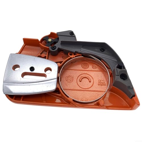 Fauhapyway Couvercle d'embrayage latéral de frein de chaîne pour tronçonneuse Jonsered 2145 2149 2150 2159 CS2156 CS2159 2141 Cs2234 Pièce de rechange directe du...