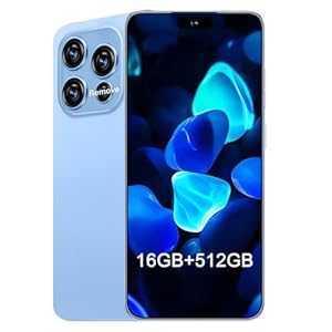 Teléfono celular 16PROMA X 5G, teléfono celular desbloqueado de 16 GB+512 GB/pantalla de 6.99 pulgadas/68 MP+cámara de 108 MP/batería de 7000 mAh súper resistencia, tarjeta SIM dual/desbloqueo