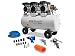 Produktbild Starkwerk SW 477/8 Flüsterkompressor Silent Kompressor 2,25kW !69 dB! 8Bar ölfrei 100L Kessel Druckluftkompressor leise Compressor Reifenfüller Schlagschrauber Satz 1/2"