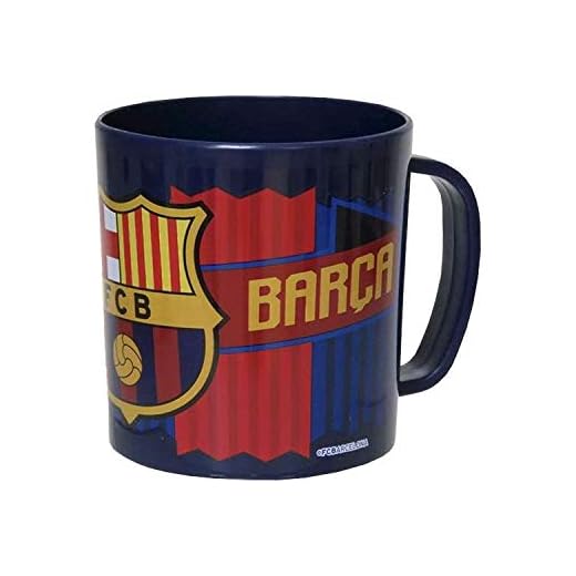 CYP Imports MG-03-BC Taza plástico 260 ml, diseño Futbol Club Barcelona, Azulgrana, 0 Inches