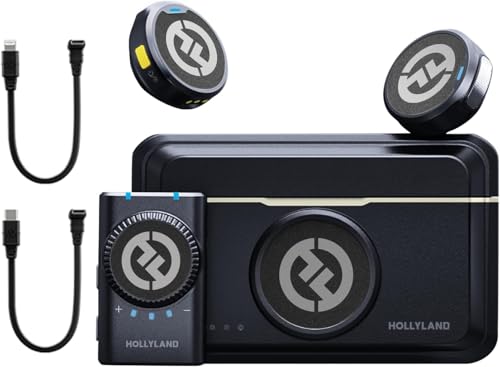 Hollyland Lark M2 Wireless Lavalier Microphone for Camera PC Laptop Phones, Mini Lapel Mic... Hollyland Lark M2 Wireless Lavalier Microphone for Camera PC Laptop Phones, Mini Lapel Mic...