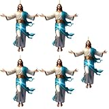 EXQIOUR Verspiegeltes Auto-Hängeornament, spirituelles Auto-Zubehör und Sammler, Acryl, religiöse Auto-Dekoration mit umgekehrtem Design, Glaubensymbol