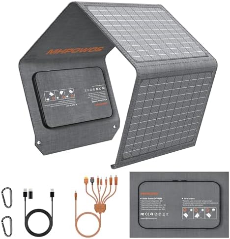 Panneau solaire pliable 40 W 19 V Chargeur solaire portable avec ...