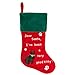 Cat Christmas Stocking - Dear Santa, I've been a very good kitty! - 18.5"