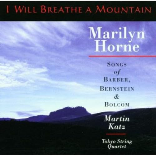 I Will Breathe A Mountain; Hor [Audio CD] LEHÁR,FRANZ
