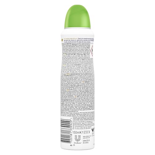 Dove Deodorante Spray Advanced Care Go Fresh Cetriolo Formula Idratante e Delicata, Pelle Asciutta Fino a 72 Ore, Deodorante Uomo e Donna, 6 Pezzi da 200ml - Immagine 1
