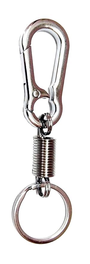vattu Metal Hook Keychain Silver for Bike & Cars-picture-17