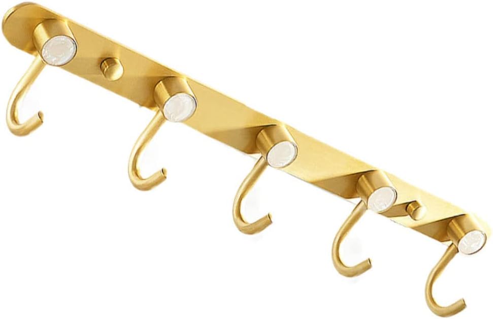 PRETYZOOM Fashion Coat Hat Hook Wall-Mounted Clothing Hook Storage Bathroom Accessory Space-Saving Design