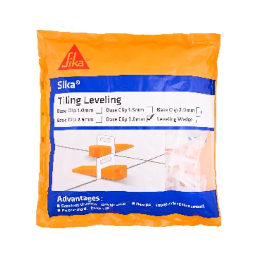 SIKA – Tiling Application Tool – Sika Tiling Levelling Base Clip 3.0 mm – Maintains Uniform Joints – Prevents Movement – for Floors and Walls – White (B0CKTHJHBD) Amazon Price History, Amazon Price Tracker