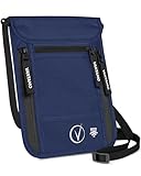 Premium Neck Wallet Travel Pouch and Passport Holder, RFID Protected, Fits Passport with cover. Passport Holder Neck For Men and Women