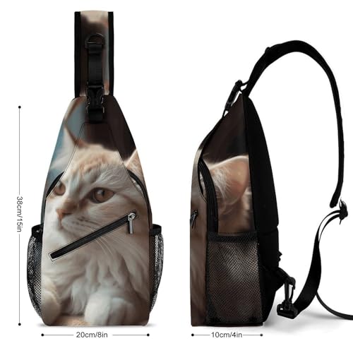 Bolso tipo bandolera Soft Cute Cat para viaje miniatura 2