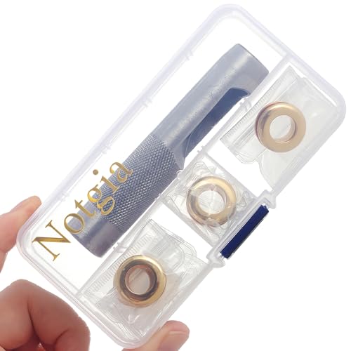 Notgia DT083 4 Sets Brass Grommets Kit Eyelets And Grommets 11Mm Inside Hole Size thumb #6
