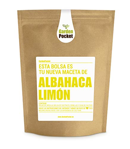 kit de cultivo ALBAHACA LIMÓN