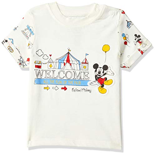 Image of Mini Klub Boys White T-Shirt Pack of 1