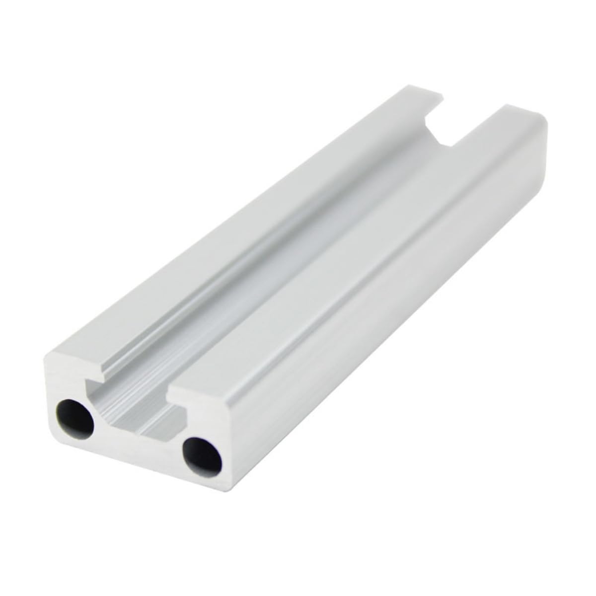 GTPBAO 2 pezzi 1020 Profilo in alluminio anodizzato Standard europeo 10x20mm Guide di estrusione lineare for rack Staffa for telaio for armadio Binario estruso(550mm long)