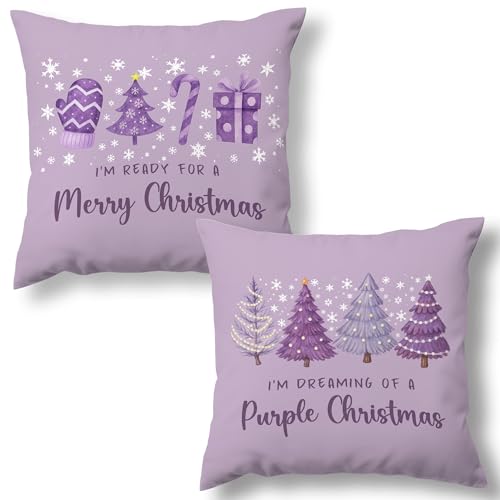 MNASAIOO I'm Dreaming of A Purple Christmas Tree...