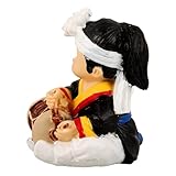 Décorations coréennes – polyvalentes et adaptées à de nombreuses occasions : maison, restaurant coréen, bureau, etc. (hanbok girl)