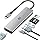 USB C Hub 6-in-1 Multi-Port Adapter with 4K@60Hz HDMI, 100W PD, 2 USB A Data Ports, and SD/TF Card Reader – Aluminum Type-C H