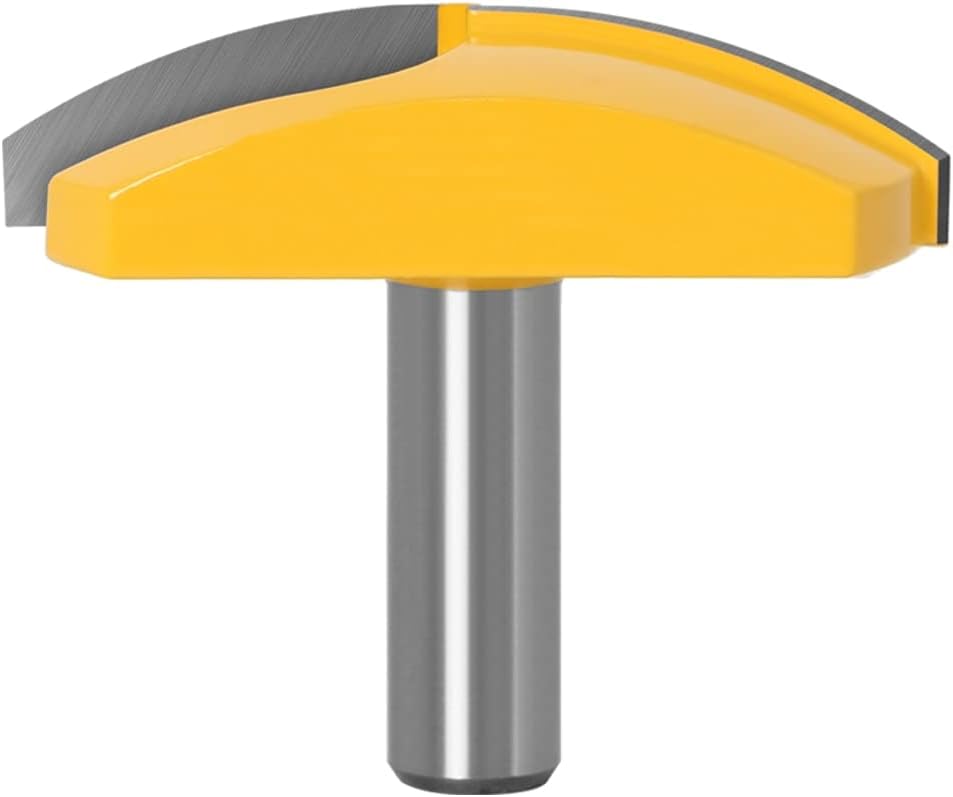1pc 1/2" Shank 12mm Shank Large Bowl Router Bit - 2.7" Radius - 2-3/4" Wide for Woodworking Cutting Tool (Size : 12.7mm Shank)