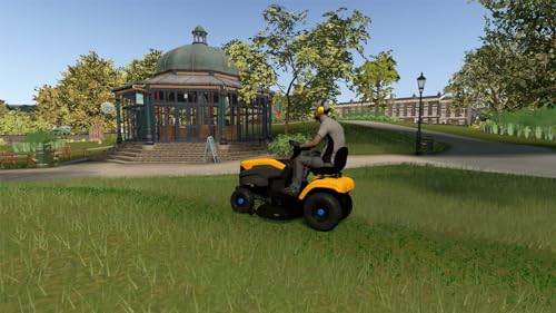 Lawn Mowing Simulator Landmark Edition Nintendo Switch soluciona el aburrimiento con simulación 5