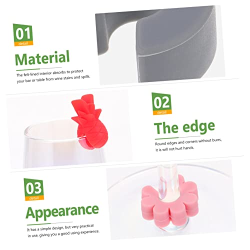 Accessoires de verre Cabilock en silicone de qualité supérieure - 4