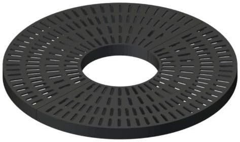 3 Ft Tree Grate Round Black