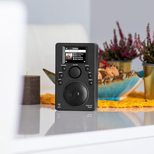 Krüger&Matz Internetradio Bluetooth 5.0 Display 2,4" Wi-Fi Wecker KM0818.1 – Bild 8