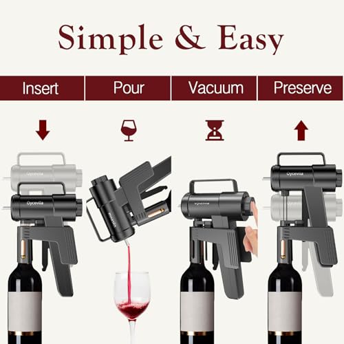 Conserva el vino un mes con este conservador de vino eléctrico sin accesorios 6