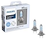 Philips Automotive Lighting H7 CrystalVision Platinum Superior Upgrade Automotive Replacement Bright White Headlight Bulb, Fits Select High Beam, Low Beam, Fog Positions (2 Pack)