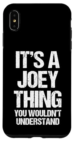 Carcasa para iPhone XS Max Es una cosa de Joey (no lo entenderías) -Funny Cool Joey