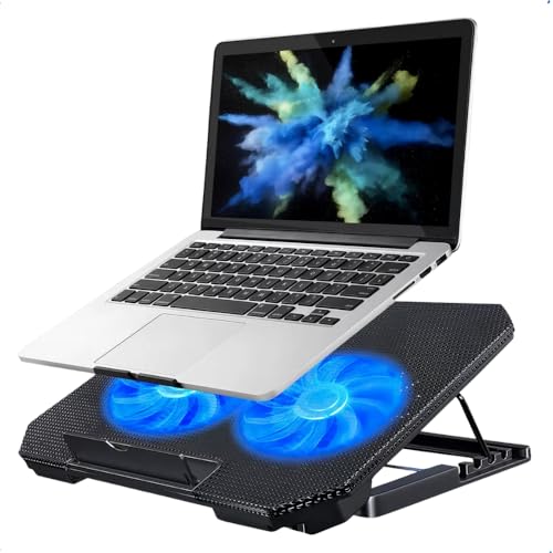 Suporte Notebook Base Led Refrigerada Ventilação Silenciosa Cor Preto