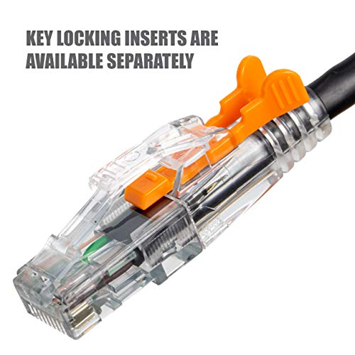 Ntw 10 ' Lockable Cat6 Patented Net-Lock Rj45 Ethernet Network Patch Cable (Utp), Snagless, Green (Nl-U6K-010Gn) #TOP1