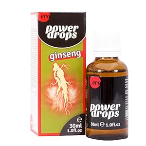 Ero – Ginseng druppels Power Drops 30 ml uithoudingsvermogen en zin bij seks voor de man