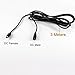 E-Kylin 3M 10FT DC Power Extension Cable 5.5x2.1mm Plug Male to Female Adapter for Car Boat Motor Backup Camera & Monitor LED Lights CCTV System - 12V 24V 36V