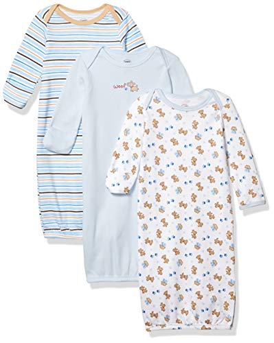 Image of Luvable Friends Baby Cotton Gowns
