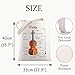 JXGZSO Musician Gift Viola Instrument Anatomy Tote Bag Viola Lover Gift Viola Player Gift Music Teacher Gift Violist Gift