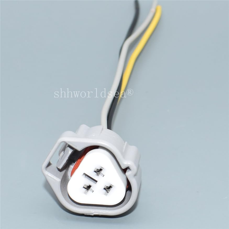 3 pin 2.2mm auto Connector with Wire for Toyota Camry Corolla for Honda Accord Fit Civic Ignition Coil Plug 90980-11016 - (Color Name: 5sets Male)