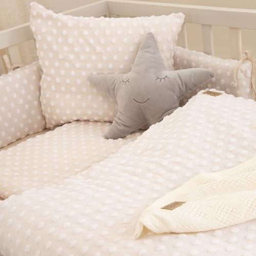 roba Baby Bedding Frosty Almonds 80 x 80 cm, 2 pc Bed Linen Set for Baby Cots, Organic Cotton - Image 4