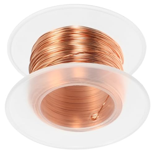 Alambre de cobre duradero NUOBESTY calibre 24, maleable y resistente para bisutería