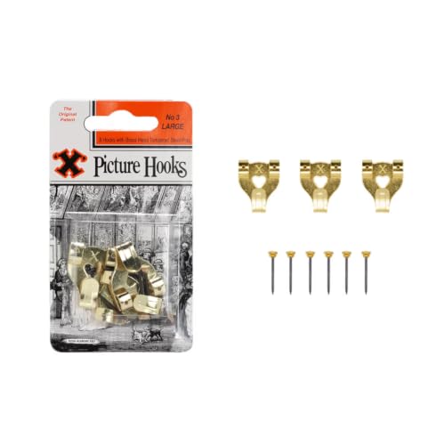 Image of No 3 Double Hooks. Pack of 3