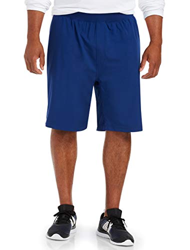 Amazon Essentials Men's Big & Tall Stretch Woven Training Short fit by DXL, Navy, 3XL