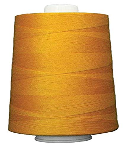 Superior Threads - Poly-Wrapped Poly Core Sewing Thread for Quilting, Omni #3053 School Bus, 6,000 Yds.
