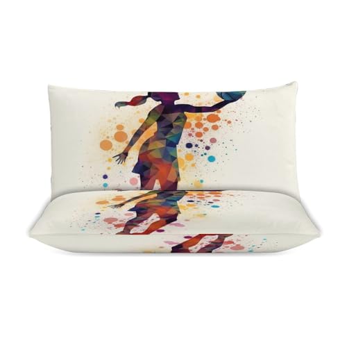 Linge de lit basket-ball haut de gamme en microfibre soyeuse - 4