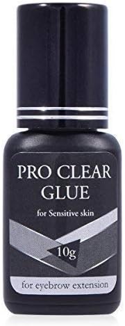 PRO Clear Glue Sensitive Professional Adhesive - Eyebrow Extensions (10ml)