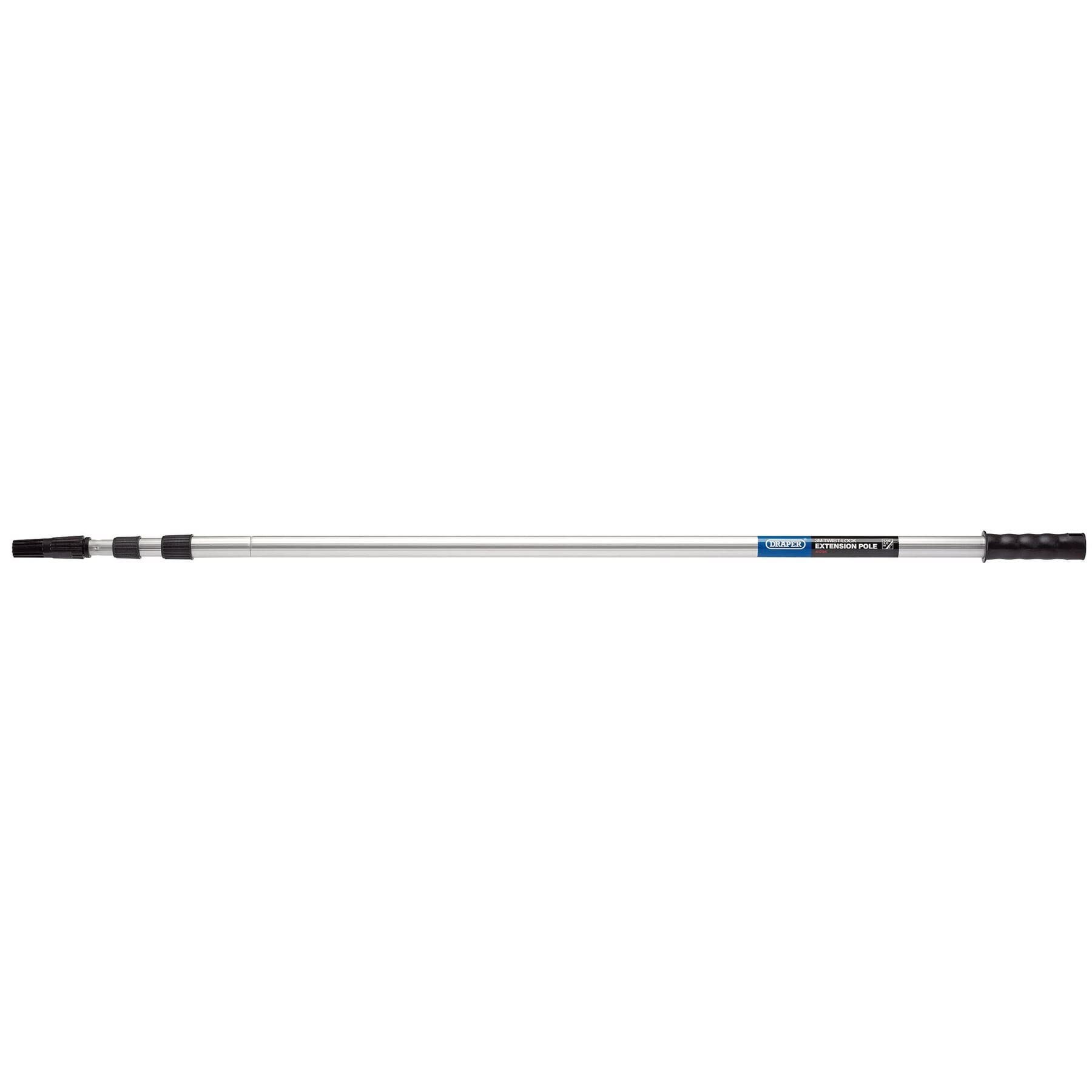Draper Professional Aluminium Paint Roller Extension Pole 1.6m - 3m